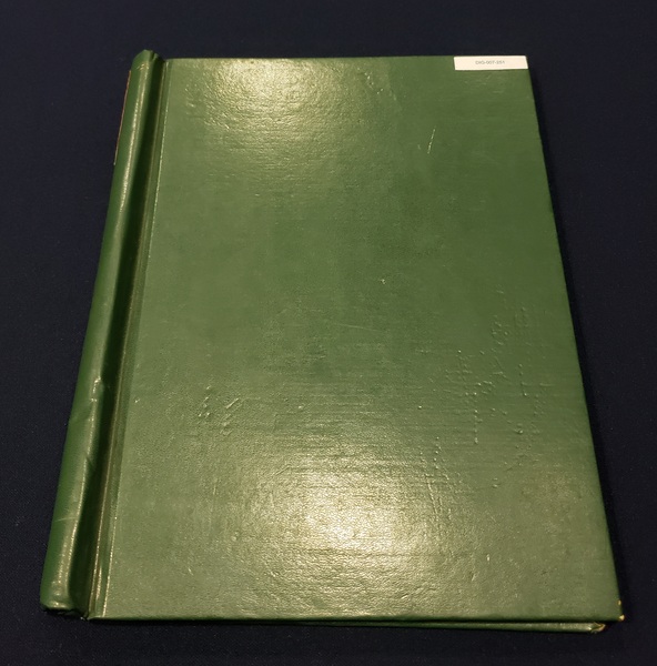 Green Master Tape Notebook